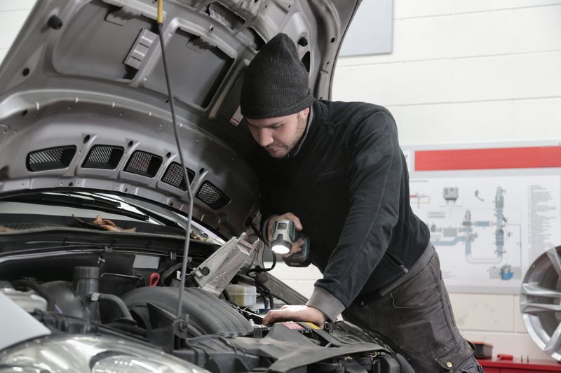 Mechanic at work