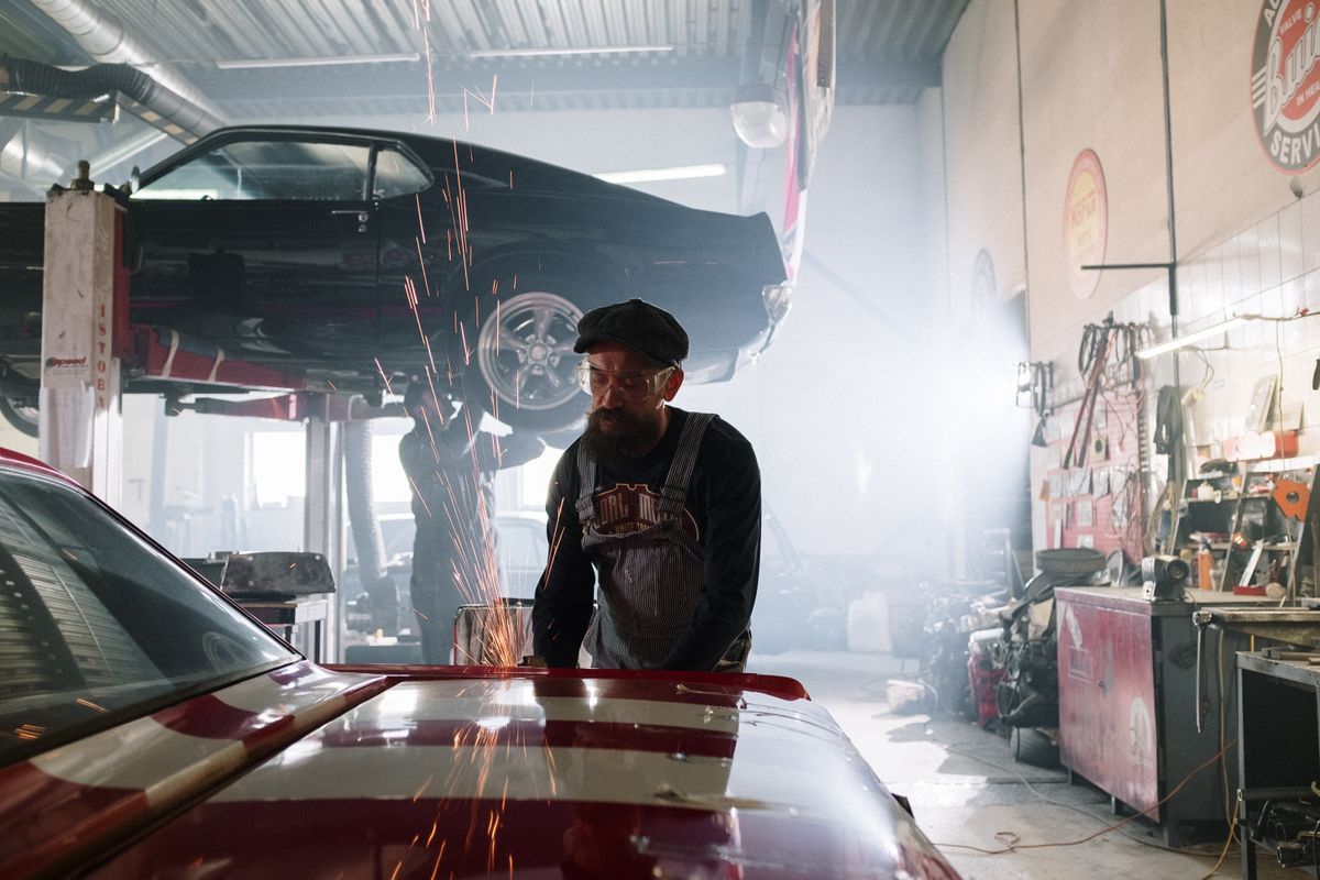 Workshop interior